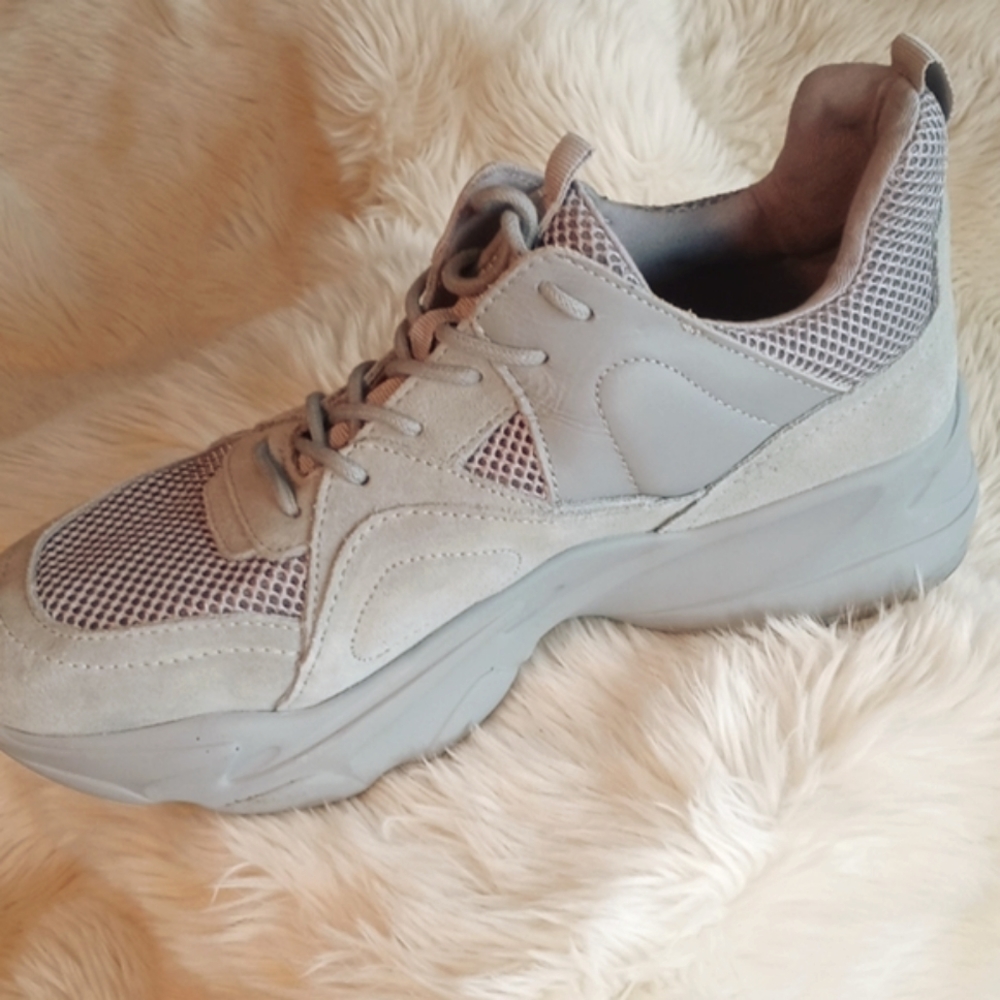 STEVE MADDEN Baby Blue Athletic Shoes